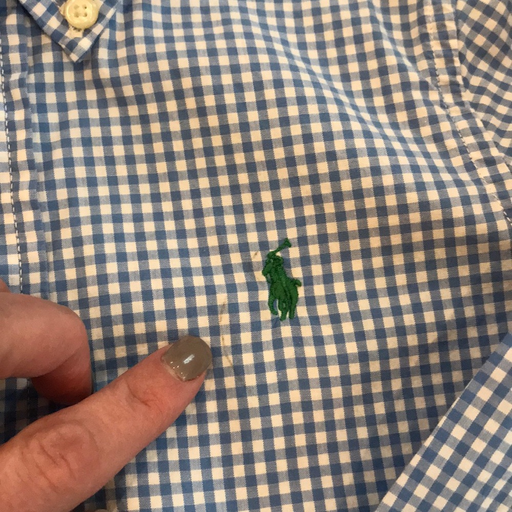 Ralph Lauren Gingham Button Downs - Picture 5 of 7